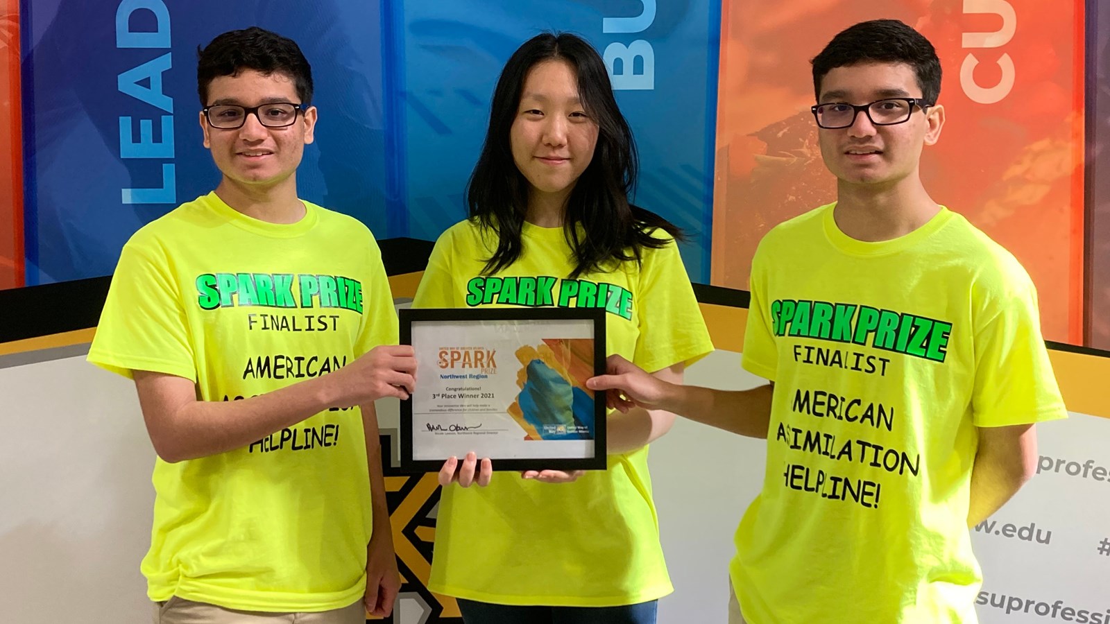 Cobb Students Win SPARK Prize for Non-Profit